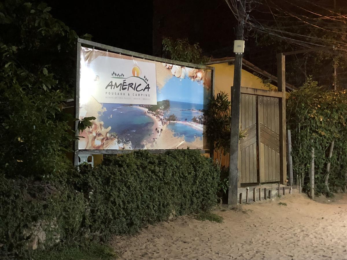 Pousada E Camping America Morro de São Paulo Екстериор снимка